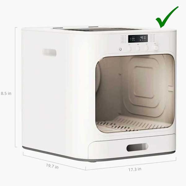 Jaula de secado para gatos